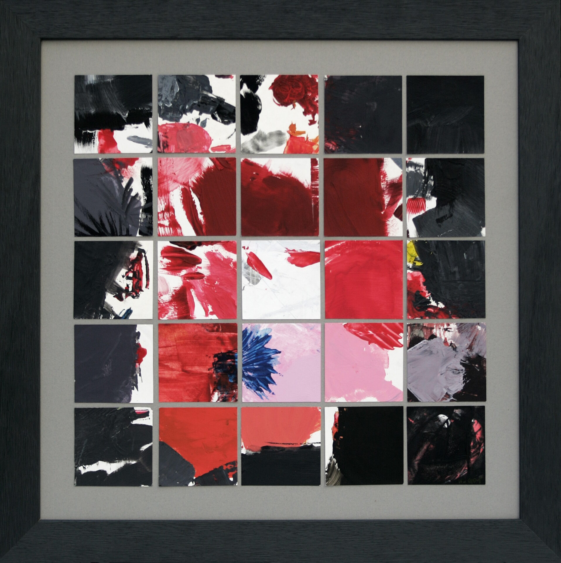 Acryliques – Patchworks – U-Got N°0037 Septembre 2018 58×58 cm encadré