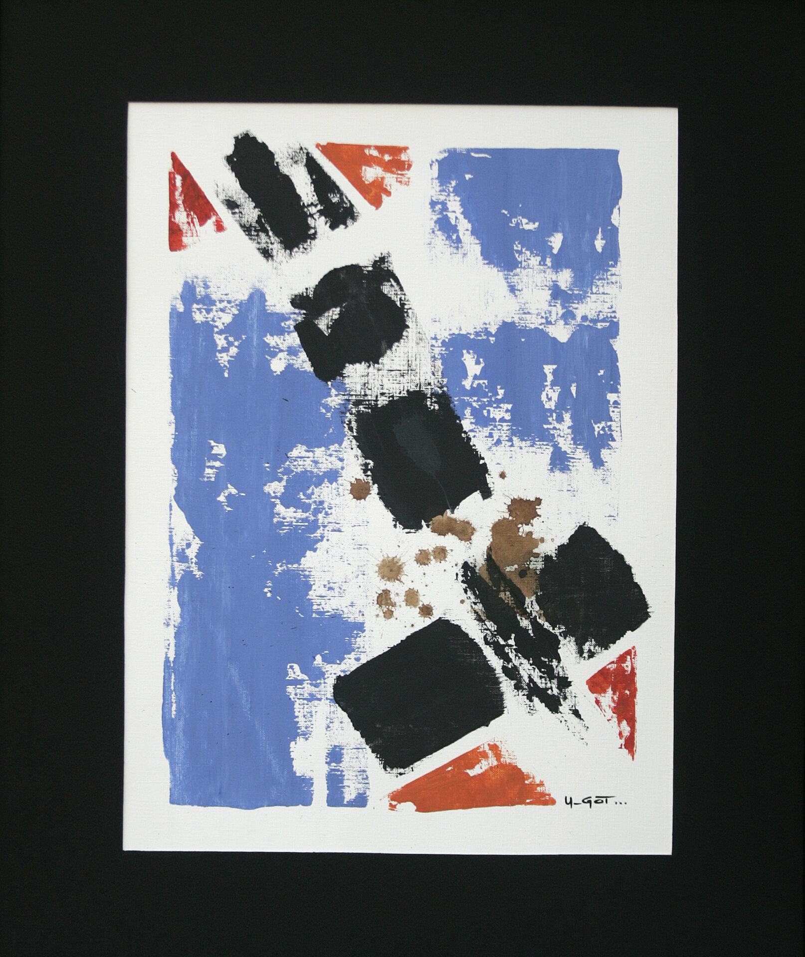 Acryliques – Grands formats – U-Got N°0062 +PP 50×60 cm