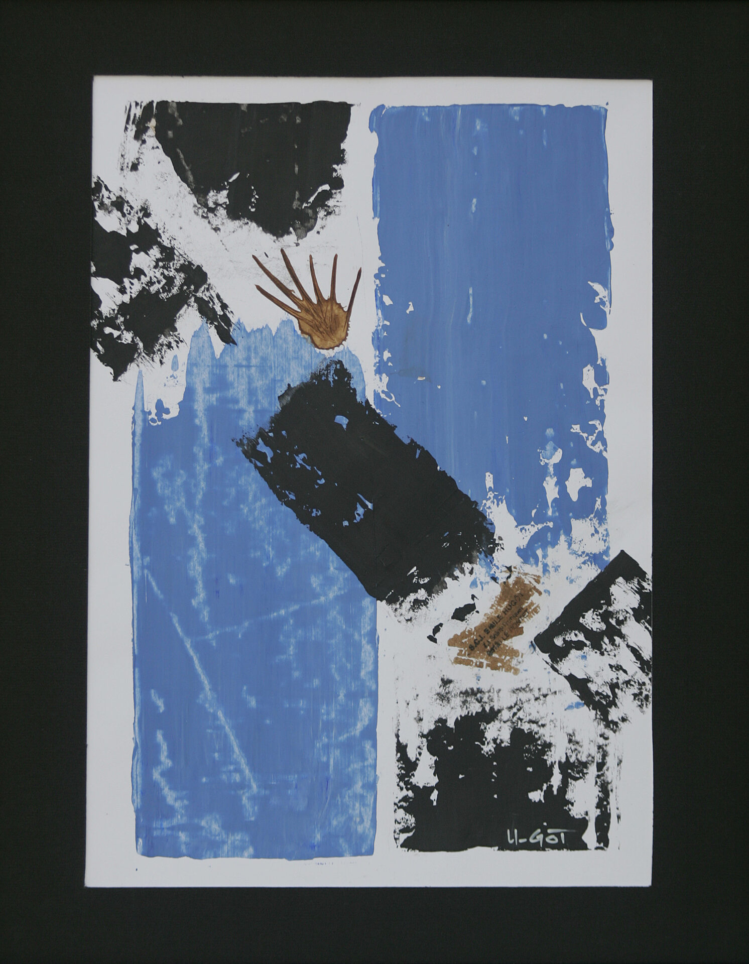 Acryliques – Grands formats – U-Got N°0063 +PP 40×50 cm