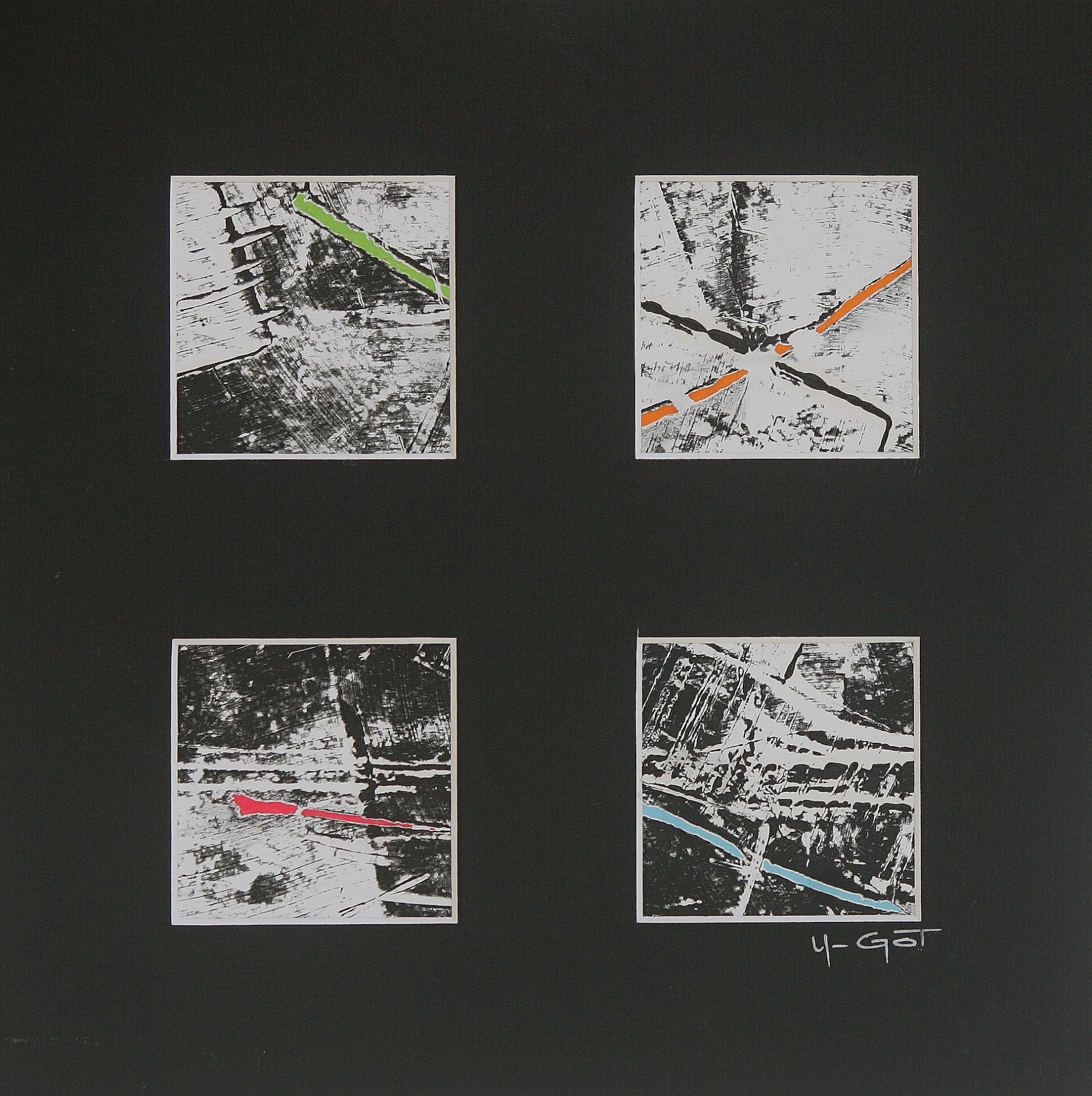 Techniques mixtes – Formats variés – U-Got N°260 Octobre 2023 30×30 cm