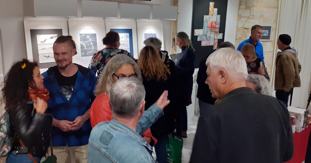 Expo Trames Sensibles 23 oct 25 U-Got et Jeremy Jacquin Vernissage