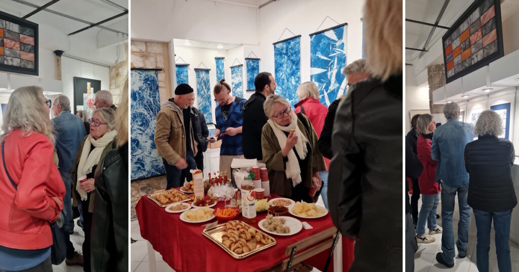 Expo Trames Sensibles 23 oct 25 U-Got et Jeremy Jacquin Vernissage