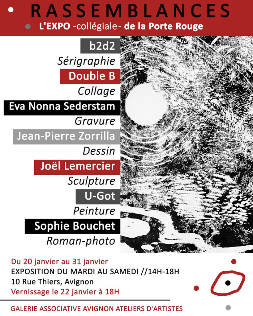 Expo LA PORTE ROGE Collégiale - RASSEMBLANCES - Janv 2026